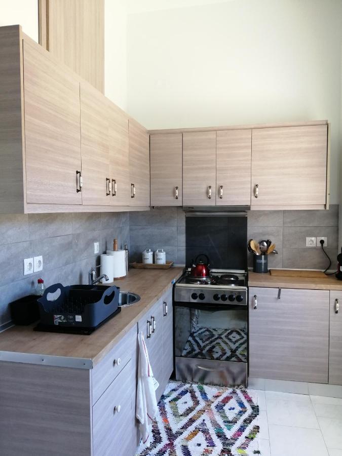 Spacious Beach House Theologos Bagian luar foto