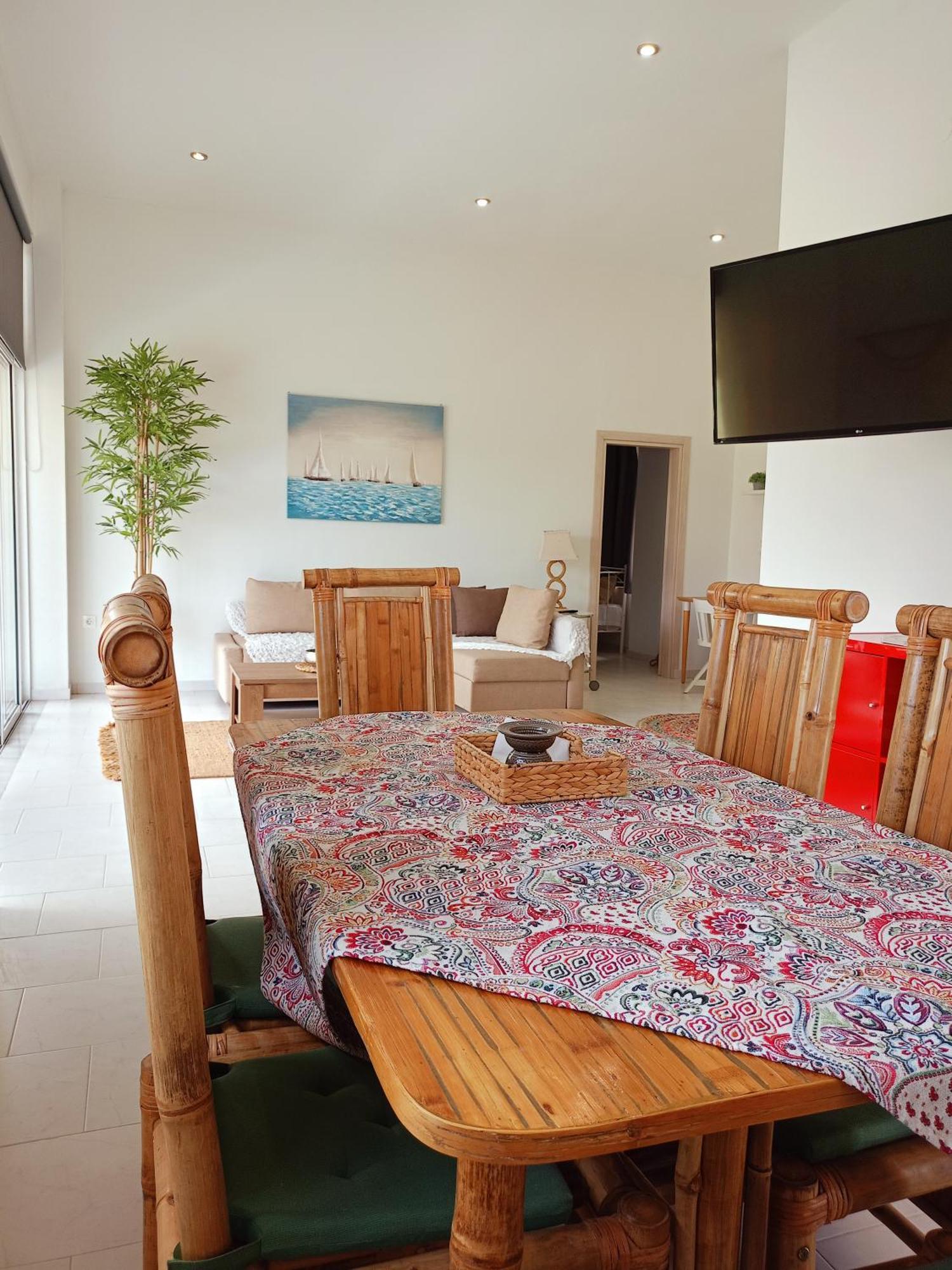 Spacious Beach House Theologos Bagian luar foto