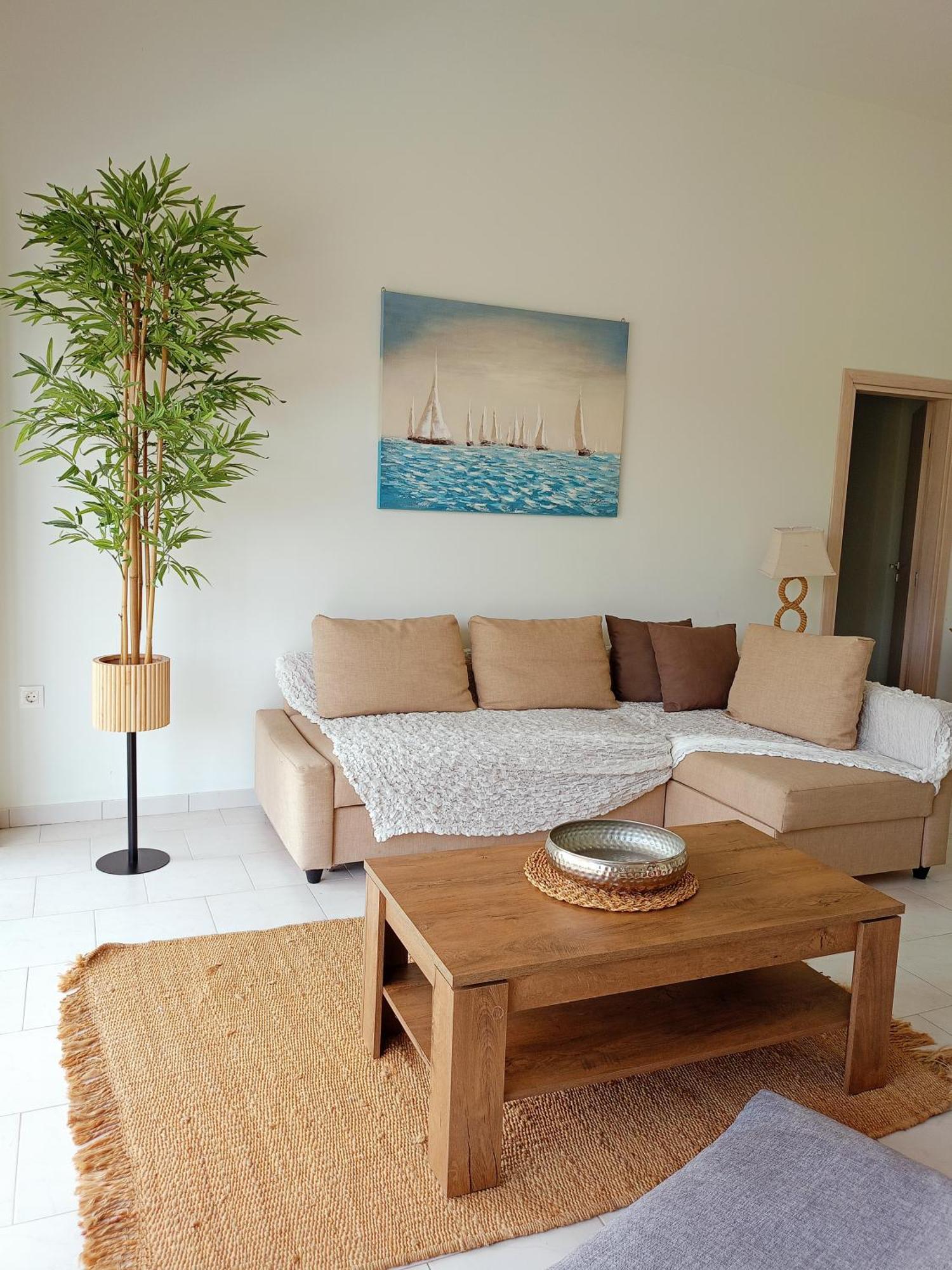 Spacious Beach House Theologos Bagian luar foto